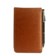 thumbnail image 1 of Notepads A7 Pu Leather Cover Stylus Pen Notebook For Work Travel, 1 of 5