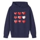 thumbnail image 4 of Sudaderas con capucha para niños y niñas, sudaderas casuales de manga larga, lindas sudaderas de gran tamaño con bolsillo de polar, chaquetas para niñas, 4 of 4