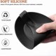 thumbnail image 3 of 5pcs Silicone Spoon Rests Kitchen Utensil Holder Heat Resistance Spoon Rack Spoon Pad BBQ Sauce Dish for Home Restaurant (Red), 3 of 5