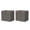 Gray, variant on Nihsuao 31-Gallon Outdoor Deck Box, Resin Woven-Pattern Storage Box with Seat, Waterproof and UV Resistant for Garden Tools, Supplies, Toys, Gray