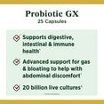 thumbnail image 3 of Nature's Bounty Probiotic GX, Gas and Bloating Capsules Helps with Digestive Health, 25 Ct, 3 of 6