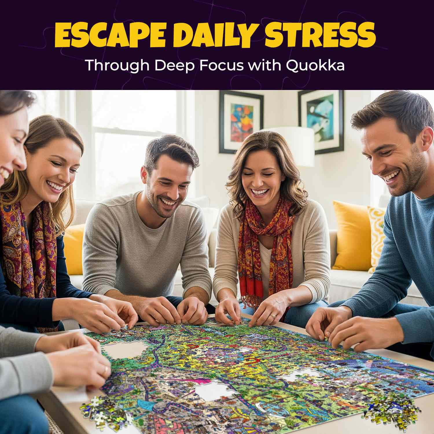 Quokka, Jigsaw Puzzles for Adults, 1000 Pieces, Hotel Wildeluxe