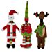thumbnail image 3 of Design Imports CAMZ10890 Santa, Reindeer & Elf Wine Bottle Outfits Set - Set of 3, 3 of 10