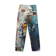 thumbnail image 3 of Fotbe Whimsical Goat Artist Men's Pajama Pants,Sleepwear Pants,Pj Bottoms Drawstring And Pockets-X-Large, 3 of 7