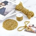 thumbnail image 5 of 1PC 10.94Yards Rhinestone Tube Cord Rope Glitter Sequins Rope PVC Gold Rhinestone Rope Tube Cord for Wedding Dress Costume Applique Jewelry Accessory DIY Bags Crafts, 5 of 9