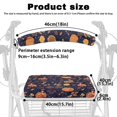 thumbnail image 6 of HELLHERO Seat & Back Covers Backrest Covers Sun & Dust Protector Cover Only Reusable for Elder, Pumpkin Turkey, 6 of 7