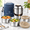 67 oz Silver, variant on 67 oz Red 3-layer Sealed Stackable Vacuum Insulated Food Storage Jar with Lunch Bag