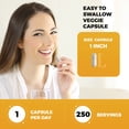 thumbnail image 5 of Viva Naturals Vitamin C + Zinc Veggie Capsules 250 Count, 5 of 9