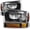 Black Housing, variant on AKKON - For Ford F250 | F350 Superduty | Excursion Black Headlights with LED Bumper Lamps Replacement Pair Set