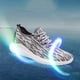 thumbnail image 2 of Zapatos casuales para hombre, zapatos de tenis transpirables con cordones, zapatos de calle de ocio a prueba de corvejones Wdftyju Tenis De Mujer Tenis De Hombre, 2 of 6
