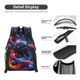 thumbnail image 4 of Rocae Outer Space Floating Numbers And Letters for Comfortable Student Backpack - Lightweight ,Durable School Bag Ideal for Middle School, High School, and College, 4 of 6
