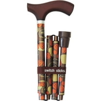 Switch Sticks Walking Cane for Men or Women, Foldable and Adjustable from 32-37 Inches, Mimi