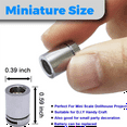 thumbnail image 3 of 36Pcs Miniature Lights for ,Miniature LED Lights for Handcraft,Mini Spot Lights Battery Operated(Warm White), 3 of 6