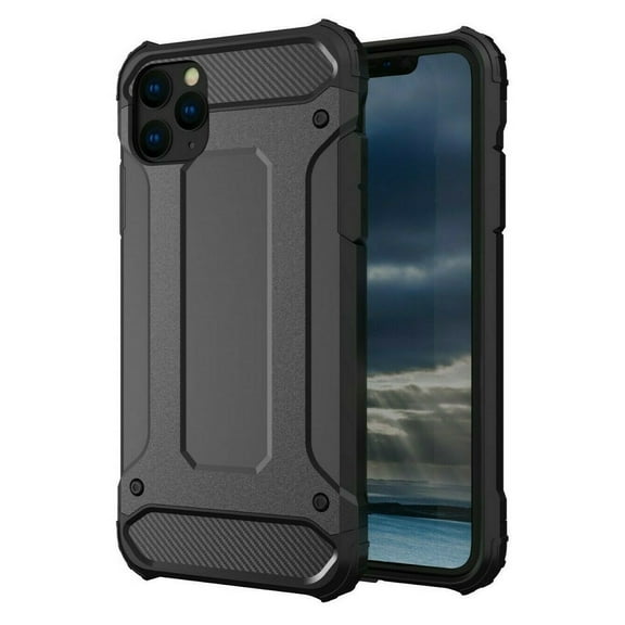 For iPhone 13 (2021) Case & Tempered Glass Protector Cover for Camera Lens, High-Quality Anti-Shock Protective Cover Armor Guard Shield w/ Lifetime Warranty