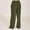 Army Green, variant on Yuwull Womens Pants Flowy Pants Casual Loose Wide Leg Linen Pants for Women Summer Womens Palazzo Pants Plus Size Beach Pants