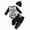 Grey, variant on TOWED22 Newborn Baby Boy Clothes Mamas Boy Long Sleeve Romper 3pcs Pant Set Fall Winter Coming Home Outfit With Hat,Grey,0-3 M