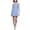 Blue, variant on Performance Womens Exercise Dress Hyacinth M