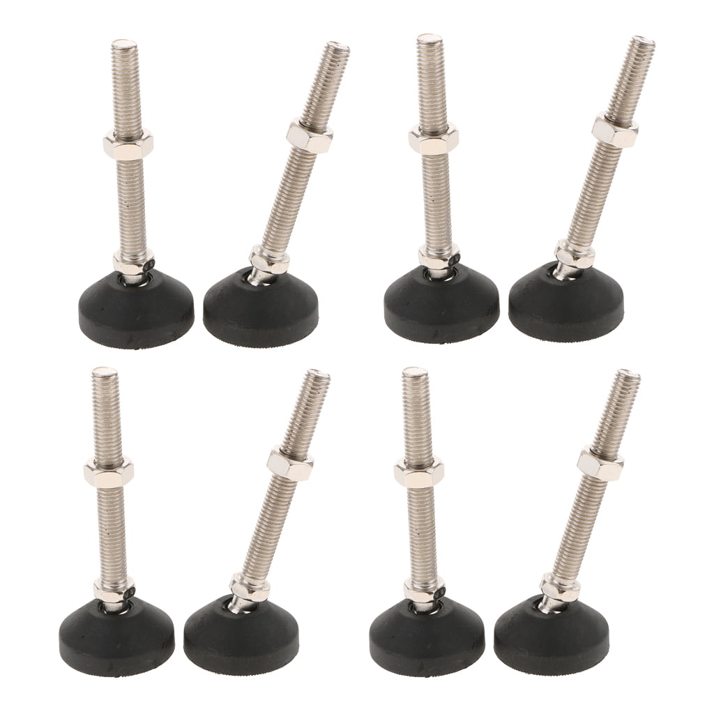 Fixed Feet Articulating Base 10 Pack Weight Rated Adjustable Feet M12x100mm 