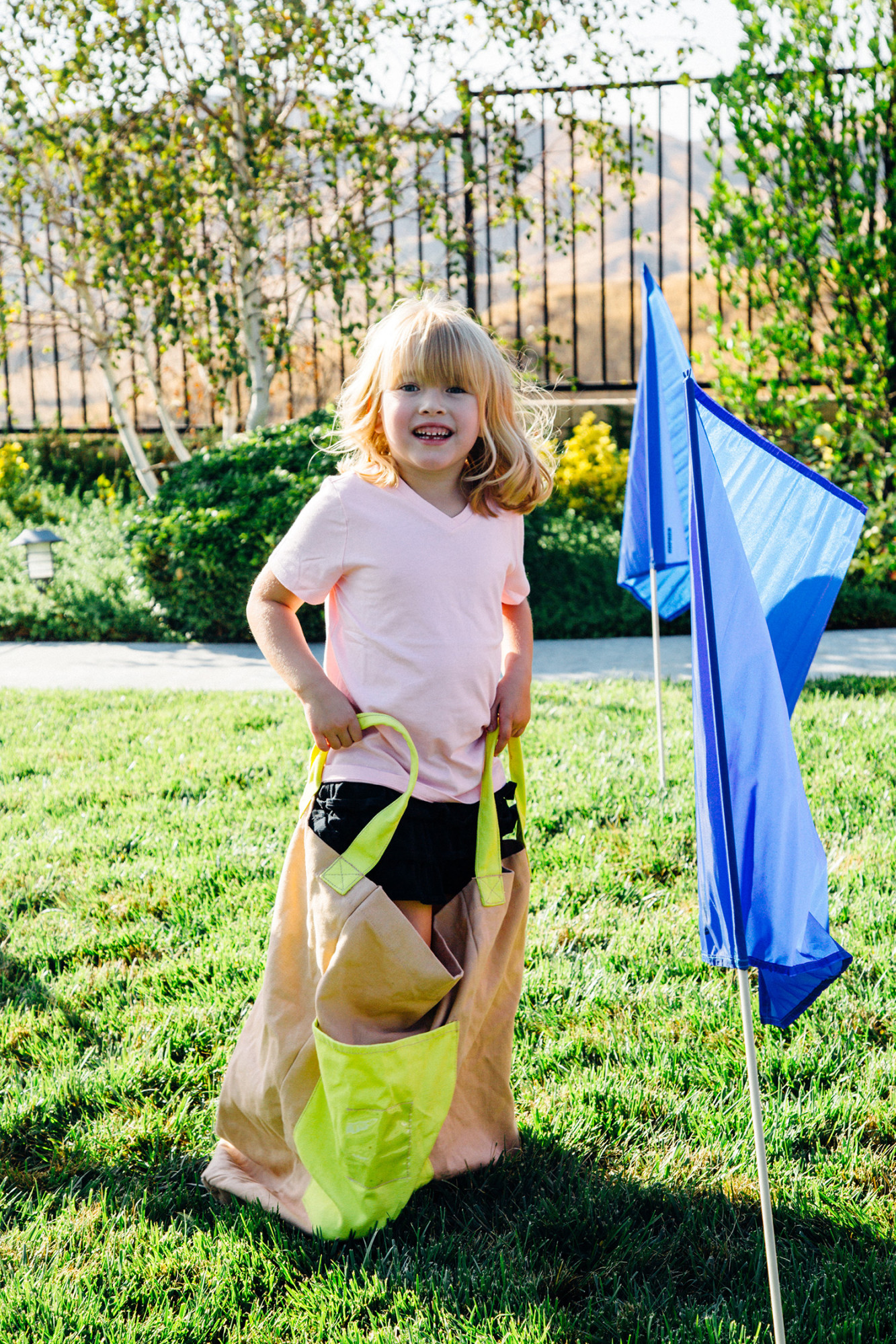 Pacific Play Tents Color Flag Set Blue 12 Per Set 24 in X 24 in X 48 in