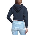thumbnail image 5 of G-Style USA Women's Long Sleeved Crop Top Hoodie LH13118 - Navy -Large, 5 of 8