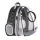 thumbnail image 1 of Mochila expandible para gatos, bolsa para animales con cápsula espacial, mochila para mascotas, diseñada para Domo de extensión frontal, 1 of 8