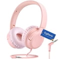thumbnail image 1 of Auriculares infantiles DyBaxa con cable, plegables, limitador de volumen 94dB, rosa, 1 of 3