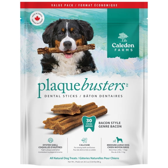 Caledon Farms Plaque Busters - Bacon Style