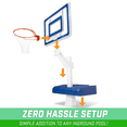 (Open Box) GoSports BB-SPLASHHOOP-E Splash Hoop Elite Pool Basketball ...