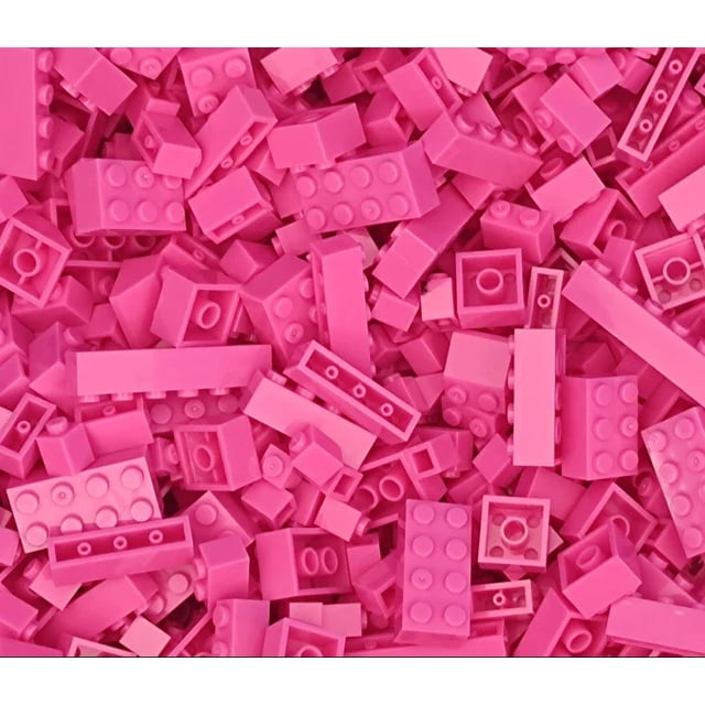 120Pcs Building Blocks Bulk Lot Pack Sorted By Color Bricks Block Plate Toys Small Particles Bulk Compatible Legoeds DIY Kit,Red pattern,250g-bag
