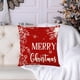 thumbnail image 5 of Christmas Pillowcase 17.71x17.71in 1pc Set Used For Christmas Decoration Winter Holiday Decoration Pillow Cover Suitable For Home Sofas, 5 of 6