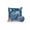 Dark Blue, variant on 1 Pack Outdoor Pillows Waterproof, Sea Turtle Coastal Indoor/Outdoor Throw Pillows with Inserts, Summer Beach Coral Nautical Rustic Decorative Pillow for Patio Furniture Chairs Couch