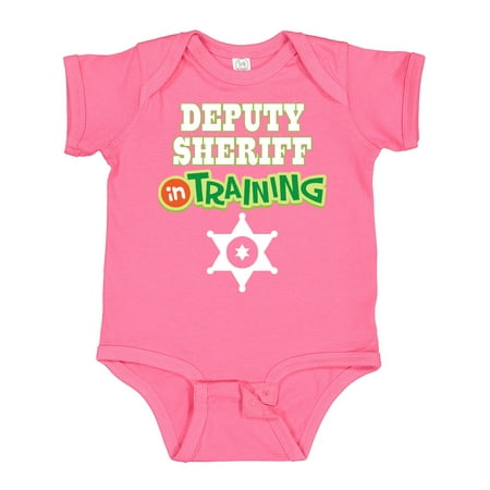 

Inktastic Deputy Sheriff in Training Childs Gift Baby Boy Bodysuit
