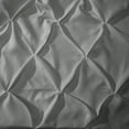 thumbnail image 3 of DCP Silk Craft Pillow shams for Hair and Skin Slip,Gray Flower,2 Pack Grey - 20*36in, 3 of 5