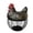 Black, variant on Wrought Iron Hen Storage Basket, Egg Collecting Baskets,Metal Wire Egg Basketor Gathering Eggs Black Wire Collection Baskes Decorative Storage Container for Kitchen Counter(White)