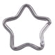 thumbnail image 1 of Llaveros con mosquetón de aleación de aluminio con cierre de resorte en forma de estrella para mochilas, acampadas, senderismo y viajes. Almohadilla de goma antideslizante., 1 of 2