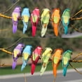 thumbnail image 4 of 12PC/Set Parrots Artificial Birds Model Outdoor Home Garden Lawn Tree Decor, 4 of 6