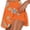 #422 Orange, variant on Felirenzacia Women's Athletic Tennis Skorts with Side Pockets Built-in Shorts Golf Active Skirts for Sports Running Gym Training Green,L