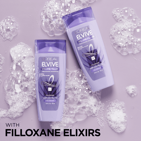 L'Oreal Paris Elvive Volume Filler Thickening Shampoo, 25.4 fl oz