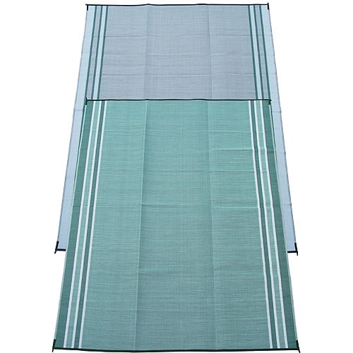 Fireside Patio Mats Patio/RV Mat, 9" x 12", Mossy Teal/Green Walmart