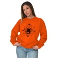 thumbnail image 5 of Spirit Animal Honeybee Symbolic Women Crewneck Sweatshirt Brisco Brands M, 5 of 6