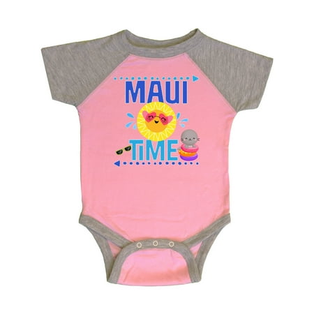 

Inktastic Maui Time Hawaii Vacation Gift Baby Girl Bodysuit