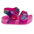 thumbnail image 3 of Laura Ashley Girls Buckle Hook & Loop Footbed Sandals (Toddler Sizes), 3 of 7