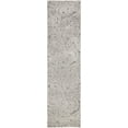 thumbnail image 1 of Unique Loom Floral Shag Floral Vine Design Rug 2' 7 x 10' Runner Gray/Dark Gray, 1 of 1