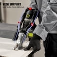 thumbnail image 5 of KFFKFF Board Cutter Drill Attachment, Metal Nibbler Drill Attachment with 360° Pivoting Head. 0.5" Fiber Cement and 0.47" Plasterboard, Applicable with Most 1500-3000RPM Electric Drill, 5 of 9