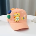 thumbnail image 3 of LNMQLPDBS Kids Cute Cartoon Dinosaur Baseball Cap Adjustable Closure Washed Sun Hat Girls Hats for Kids Ages 4-8 Toddler Boys Hat Outdoor Shade Hat Sun Protection Cap, 3 of 4