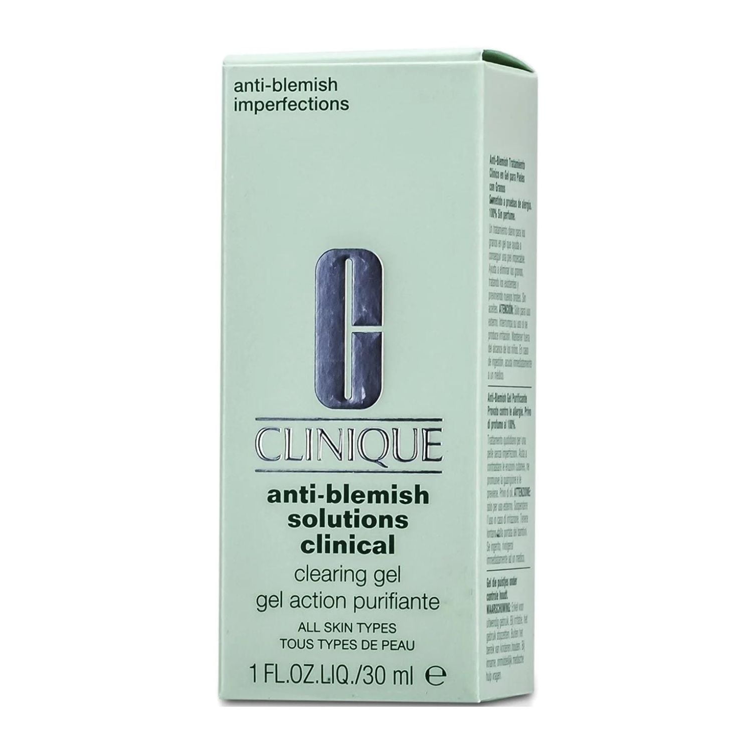 Clinique Antiblemish Solutions Clinical Clearing Gel for All Skin Types 0.5 oz