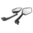 thumbnail image 4 of Motorcycle Rearview Mirror, 1 Pair Rotatable Motorcycle Side Rear View Mirror HD Motorcycle Bar End Mirrors Motorbike Handlebar Mirrors Replacement For Thread 8mm 10mm Scooter ATV, 4 of 8