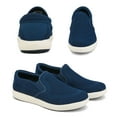 thumbnail image 5 of Bruno Marc Mens Slip On Loafers Shoes Casual Mesh Walking Running Sneakers Shoes ANKIR DARK/BLUE size 7.5, 5 of 6