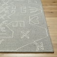 thumbnail image 3 of BoutiqueRugs Duard Bohemian, Transitional Area Rug - Light Gray, Taupe, Smoke - 8' x 10', 3 of 5