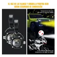 thumbnail image 3 of 2 Faros Luces Led Auxiliares 4 Modos Lupa Para Moto, 3 of 8